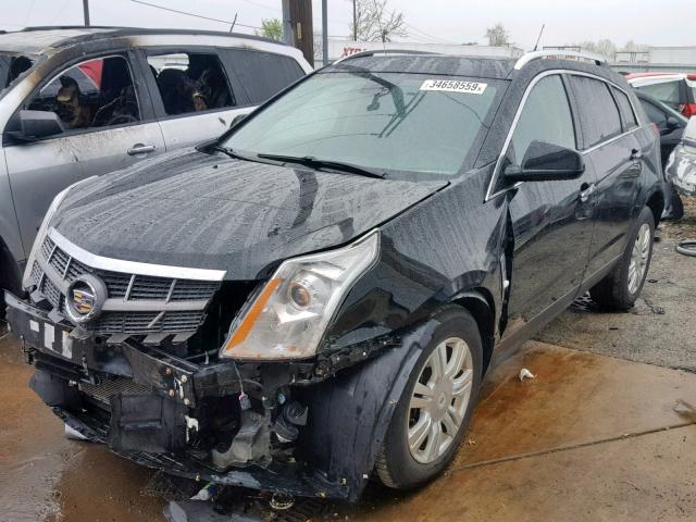 3GYFNAEY9BS626989 - 2011 CADILLAC SRX LUXURY BLACK photo 2