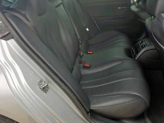 WBA6A0C57FD318615 - 2015 BMW 640 I SILVER photo 6