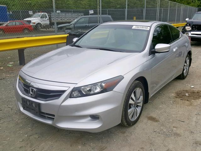 1HGCS1B83BA002906 - 2011 HONDA ACCORD EXL SILVER photo 2