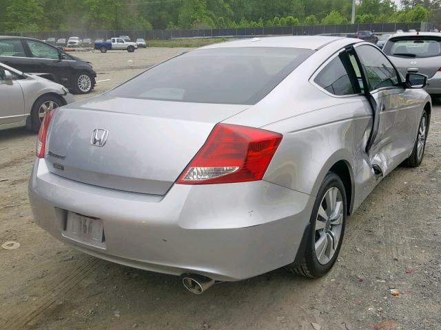 1HGCS1B83BA002906 - 2011 HONDA ACCORD EXL SILVER photo 4