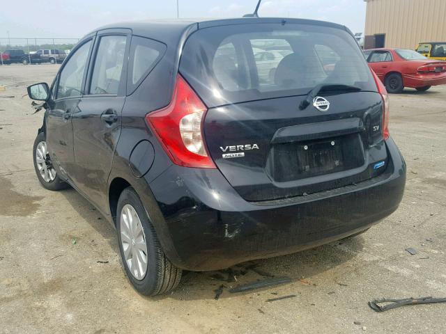 3N1CE2CP8GL384273 - 2016 NISSAN VERSA NOTE BLACK photo 3