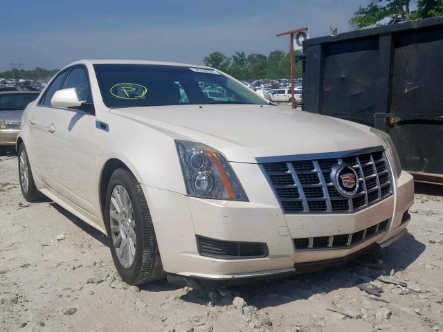 1G6DE5E58C0110175 - 2012 CADILLAC CTS LUXURY WHITE photo 1