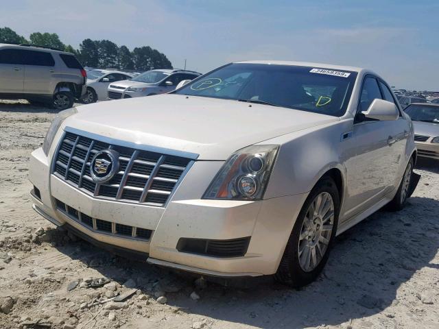 1G6DE5E58C0110175 - 2012 CADILLAC CTS LUXURY WHITE photo 2