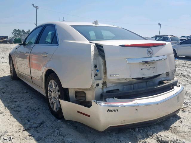 1G6DE5E58C0110175 - 2012 CADILLAC CTS LUXURY WHITE photo 3