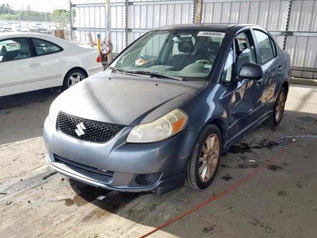 JS2YC414485102554 - 2008 SUZUKI SX4 GRAY photo 2