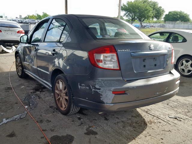 JS2YC414485102554 - 2008 SUZUKI SX4 GRAY photo 3