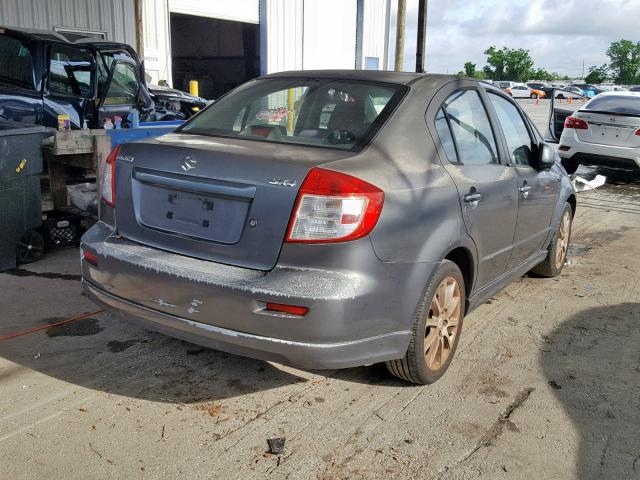 JS2YC414485102554 - 2008 SUZUKI SX4 GRAY photo 4