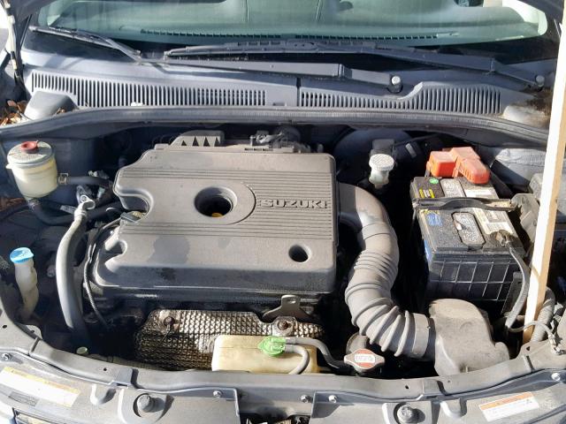 JS2YC414485102554 - 2008 SUZUKI SX4 GRAY photo 7