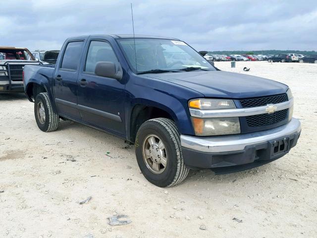 1GCCS13EX78235179 - 2007 CHEVROLET COLORADO BLUE photo 1