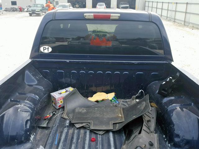 1GCCS13EX78235179 - 2007 CHEVROLET COLORADO BLUE photo 6