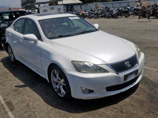 JTHBK262592084873 - 2009 LEXUS IS 250 WHITE photo 1