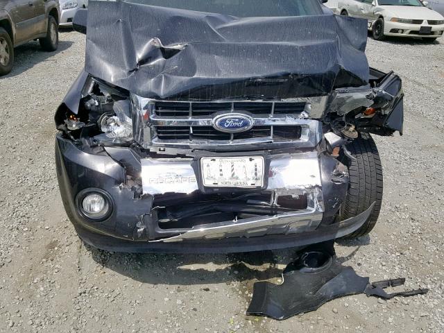 1FMCU9EG7BKC58594 - 2011 FORD ESCAPE LIM BLACK photo 7