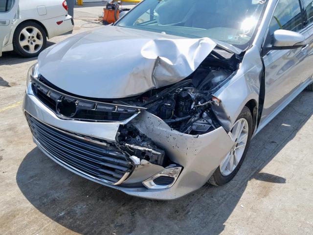 4T1BK1EB4FU152475 - 2015 TOYOTA AVALON XLE SILVER photo 9