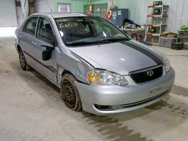 2T1BR32E06C674317 - 2006 TOYOTA COROLLA CE SILVER photo 1