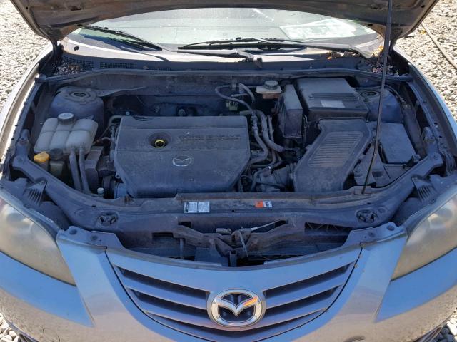 JM1BK323361408782 - 2006 MAZDA 3 S GRAY photo 7