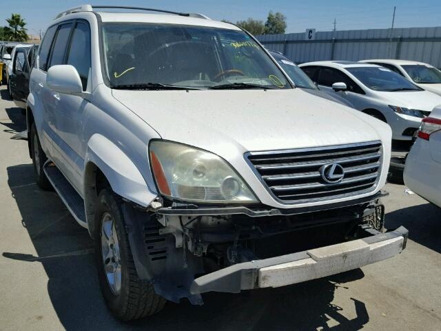 JTJBT20X840052794 - 2004 LEXUS GX 470 WHITE photo 1