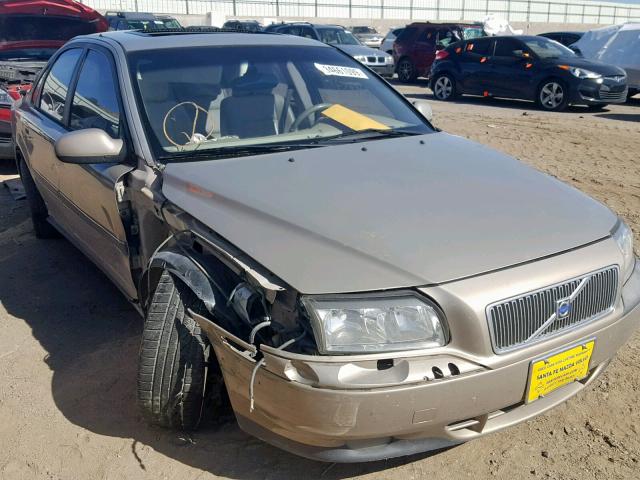 YV1TS90D911215039 - 2001 VOLVO S80 T6 SILVER photo 1