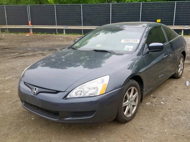 1HGCM82633A014766 - 2003 HONDA ACCORD EX BLUE photo 2