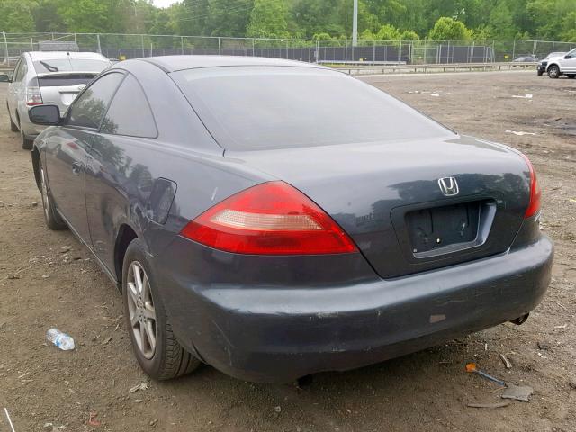 1HGCM82633A014766 - 2003 HONDA ACCORD EX BLUE photo 3