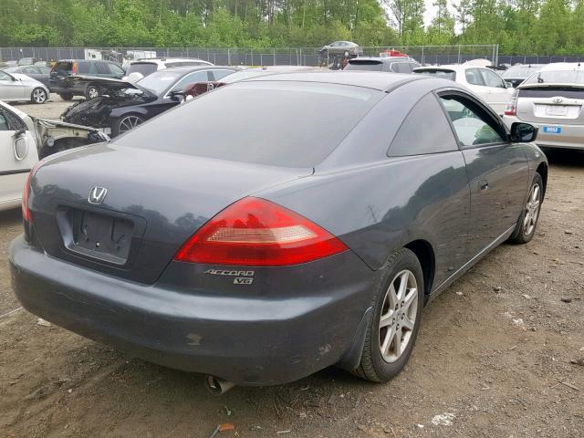 1HGCM82633A014766 - 2003 HONDA ACCORD EX BLUE photo 4