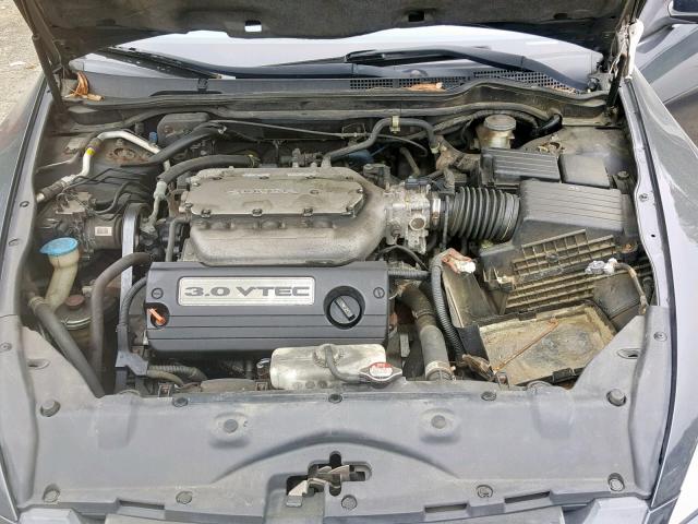 1HGCM82633A014766 - 2003 HONDA ACCORD EX BLUE photo 7