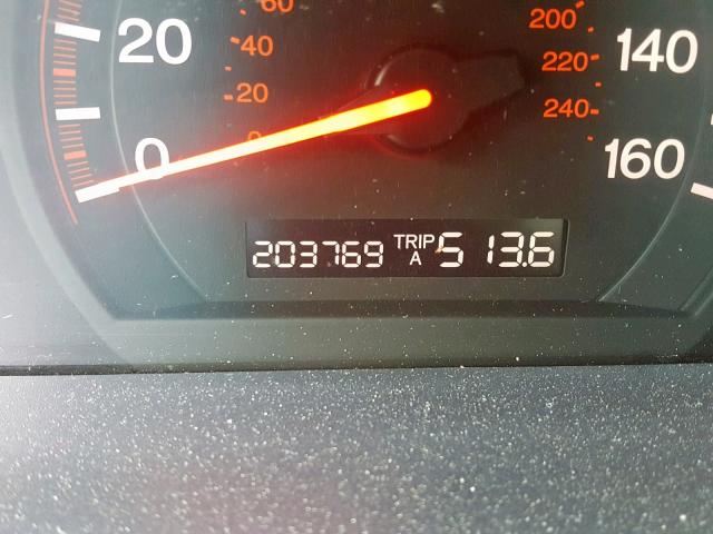 1HGCM82633A014766 - 2003 HONDA ACCORD EX BLUE photo 8