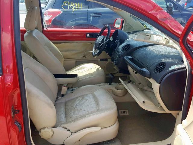 3VWCP21C32M426369 - 2002 VOLKSWAGEN NEW BEETLE Rot Foto 5