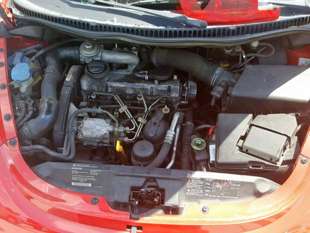 3VWCP21C32M426369 - 2002 VOLKSWAGEN NEW BEETLE Rot Foto 7