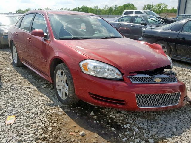 2G1WB5E35F1128714 - 2015 CHEVROLET IMPALA LIM RED photo 1