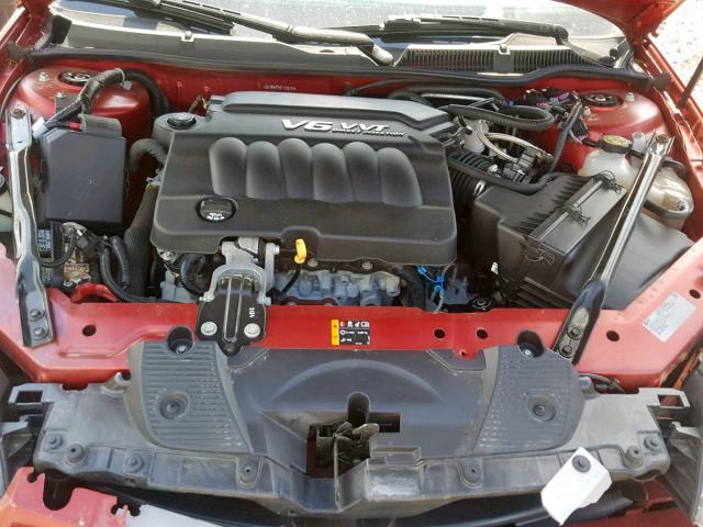 2G1WB5E35F1128714 - 2015 CHEVROLET IMPALA LIM RED photo 7