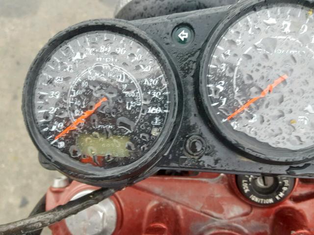 JKAEXEA146A011411 - 2006 KAWASAKI EX650 A6F RED photo 8