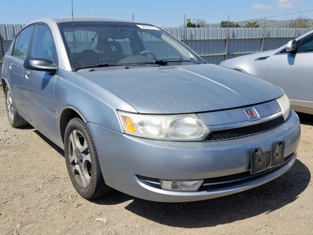 1G8AL52F33Z133856 - 2003 SATURN ION LEVEL BLUE photo 1