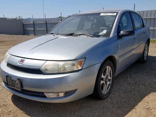 1G8AL52F33Z133856 - 2003 SATURN ION LEVEL BLUE photo 2