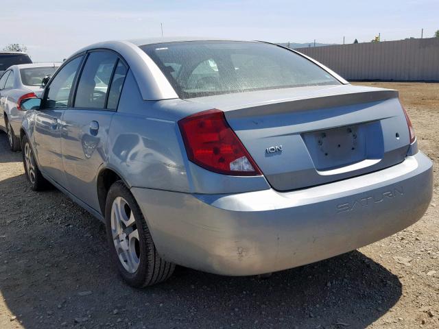 1G8AL52F33Z133856 - 2003 SATURN ION LEVEL BLUE photo 3