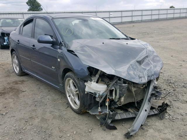 JM1BK323081174944 - 2008 MAZDA 3 S GRAY photo 1