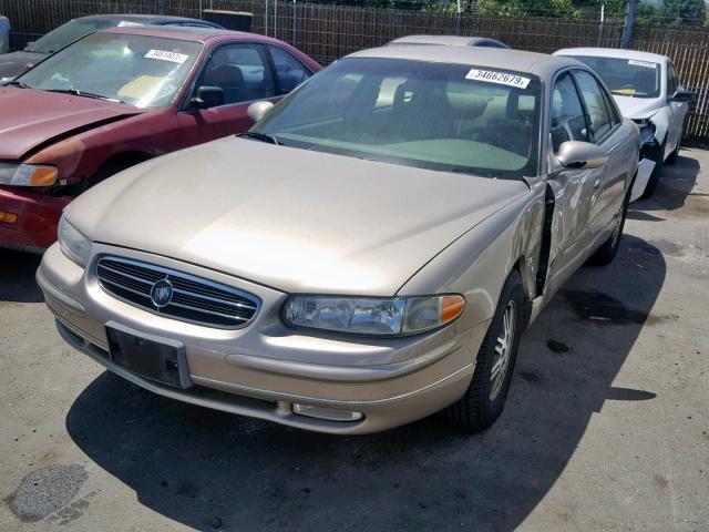 2G4WB52K5Y1278551 - 2000 BUICK REGAL LS TAN photo 2