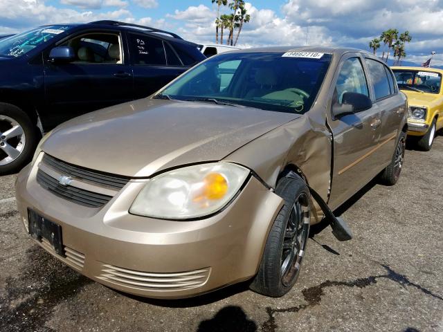 1G1AK52F757581890 - 2005 CHEVROLET COBALT  photo 2