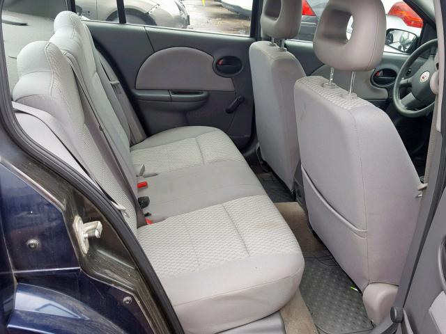 1G8AJ55F97Z191302 - 2007 SATURN ION LEVEL BLUE photo 6