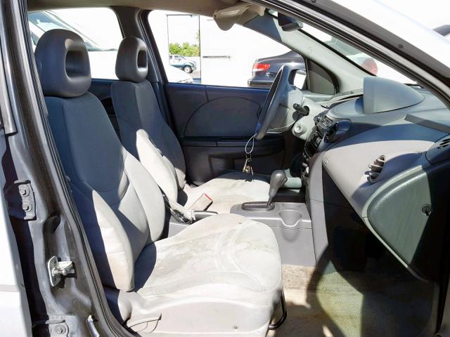 1G8AJ52F53Z150034 - 2003 SATURN ION LEVEL SILVER photo 5