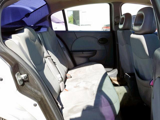 1G8AJ52F53Z150034 - 2003 SATURN ION LEVEL SILVER photo 6