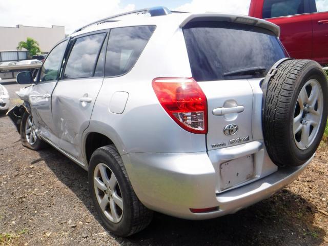 JTMZK31V176009309 - 2007 TOYOTA RAV4 LIMIT SILVER photo 3