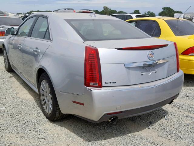 1G6DE5EG3A0111622 - 2010 CADILLAC CTS LUXURY SILVER photo 3