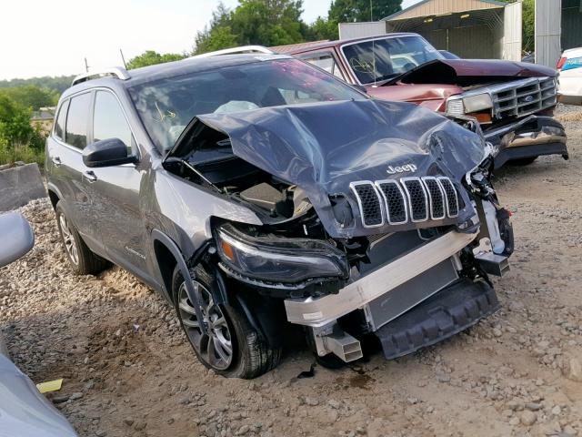 1C4PJLLB7KD366852 - 2019 JEEP CHEROKEE L GRAY photo 1