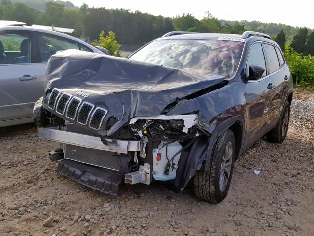 1C4PJLLB7KD366852 - 2019 JEEP CHEROKEE L GRAY photo 2