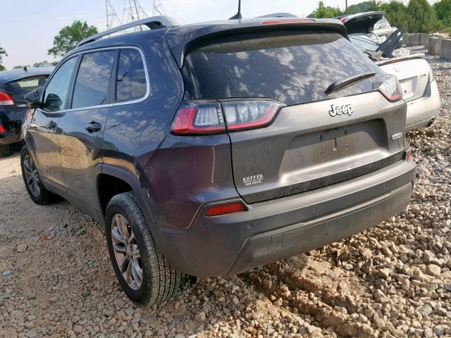 1C4PJLLB7KD366852 - 2019 JEEP CHEROKEE L GRAY photo 3