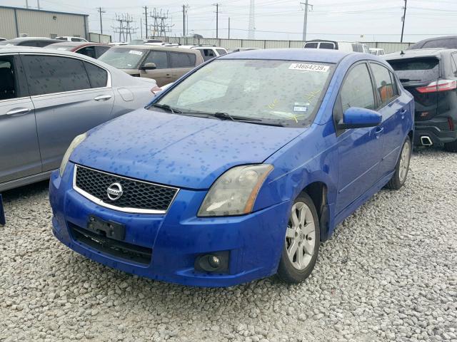 3N1AB61E89L695035 - 2009 NISSAN SENTRA 2.0 BLUE photo 2