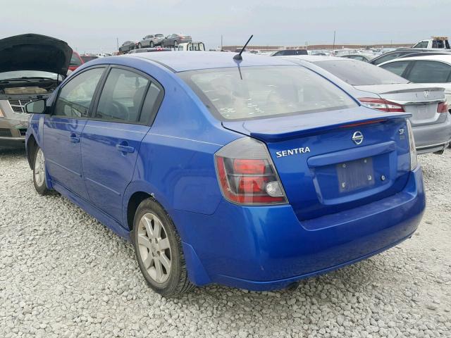 3N1AB61E89L695035 - 2009 NISSAN SENTRA 2.0 BLUE photo 3