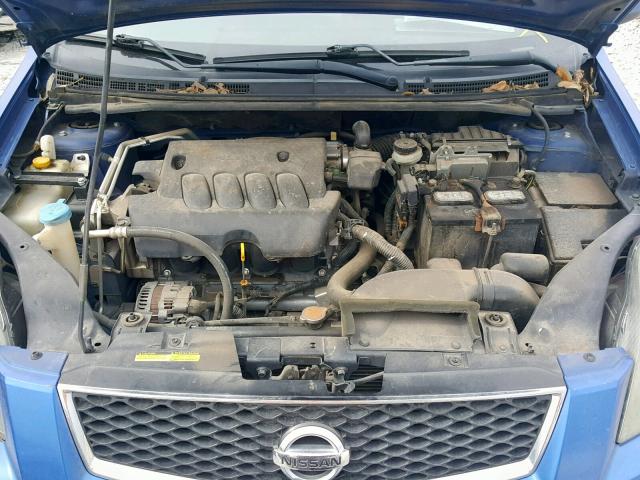 3N1AB61E89L695035 - 2009 NISSAN SENTRA 2.0 BLUE photo 7