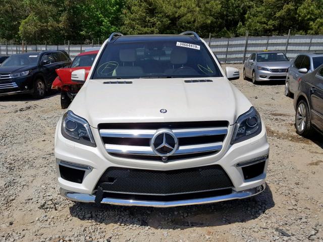 4JGDF7DEXFA534832 - 2015 MERCEDES-BENZ GL 550 4MA WHITE photo 9