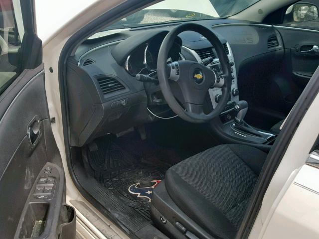 1G1ZC5EB7AF285101 - 2010 CHEVROLET MALIBU 1LT 白色 照片 9